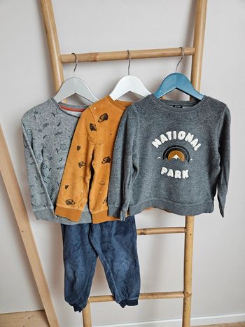 Lot 3 pyjamas pantalon 5 ans Kiabi