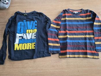 Lot tshirt manche longue 6 ans