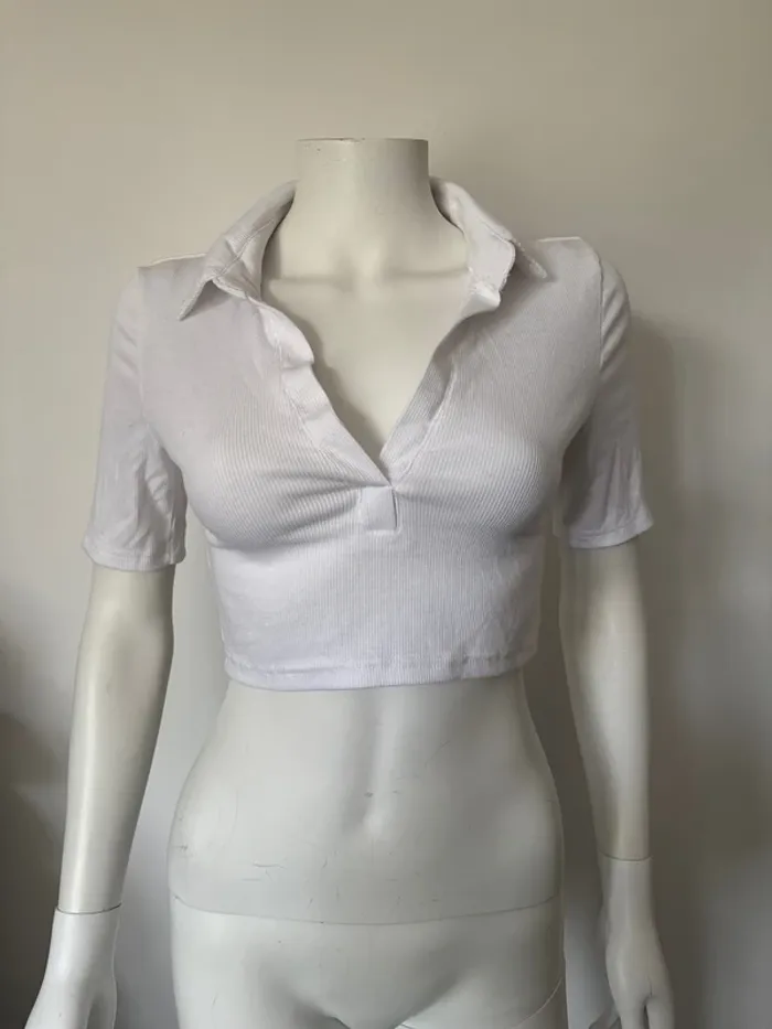 T-shirt court femme