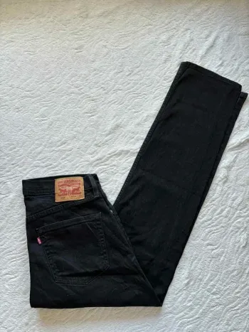 Jean Levi’s homme 559 Relaxed Straight droit noir W32 L/42 L34