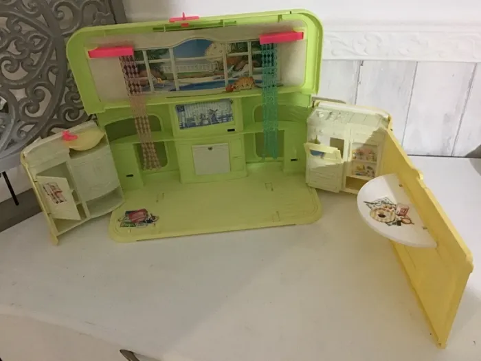Vintage 1999 maison barbie radio cassettes - photo numéro 2