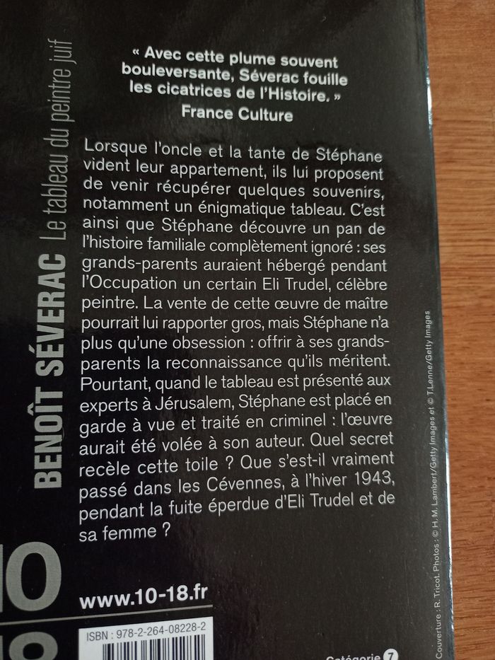 Le tableau du peintre juif de Benoît Séverac - photo numéro 2