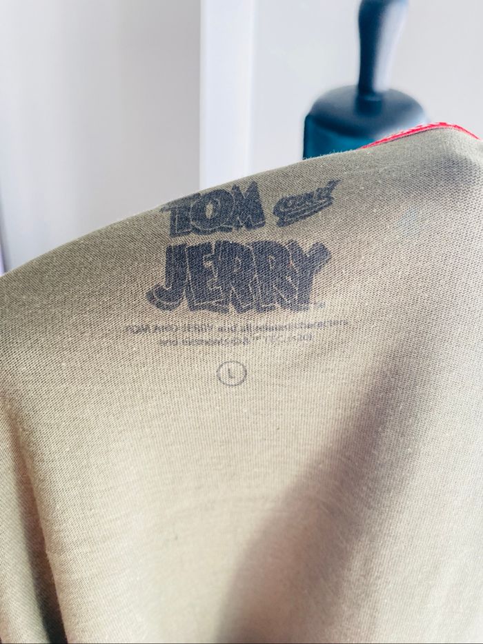 Tee Shirt Tom & Jerry Kaki Neuf - photo numéro 9