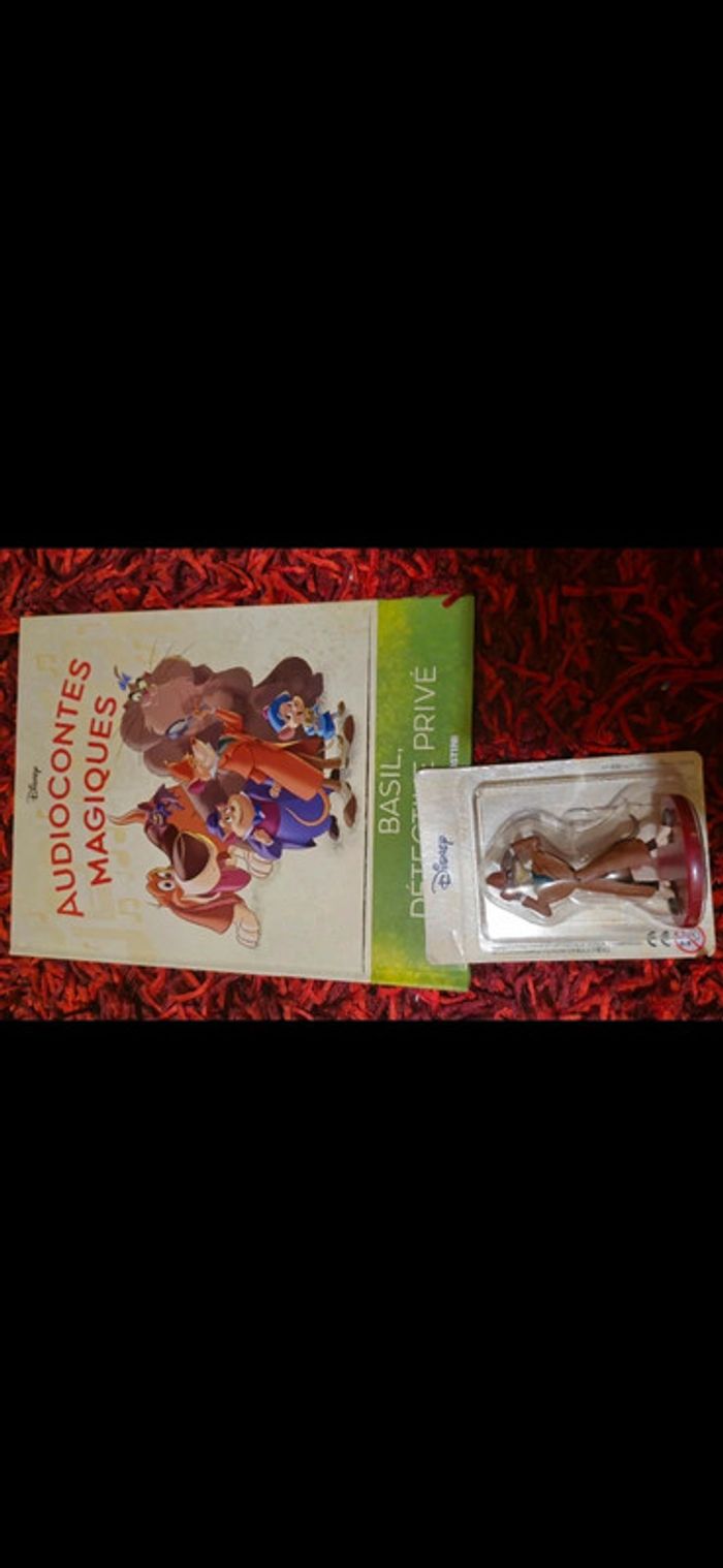 Livre et figurine 48 des audiocontes Magiques altaya audio conte audio compte disney