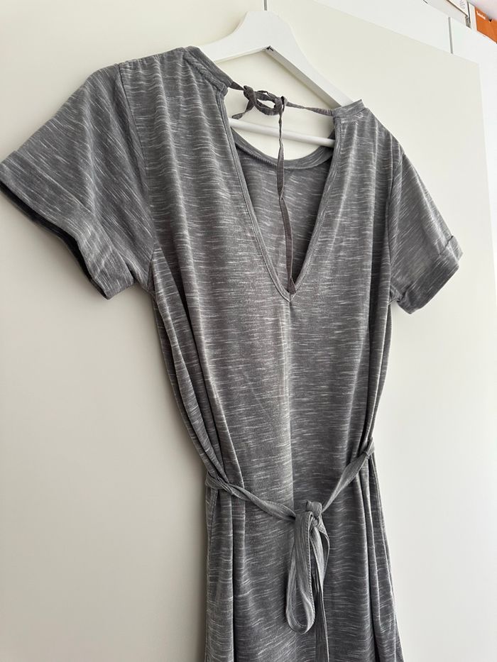 Robe été gris galerie lafayette neuf sans étiquette taille M - photo numéro 5