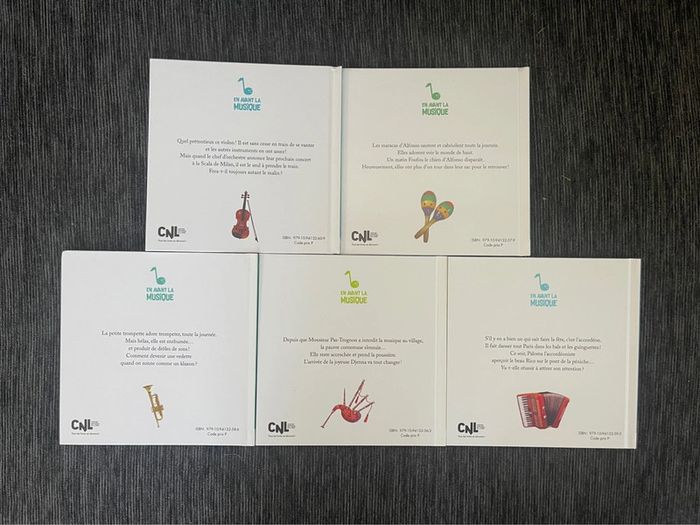 Lot de 5 livres - En avant la musique - Hachette jeunesse - photo numéro 2