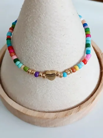 Bracelet perles de rocaille – tendance bohème chic