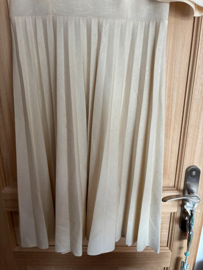 Robe vintage ancienne 38-40 avec ceinture - photo numéro 3