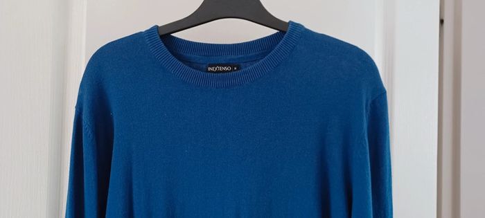 Pull homme col rond bleu taille M In Extenso - photo numéro 2