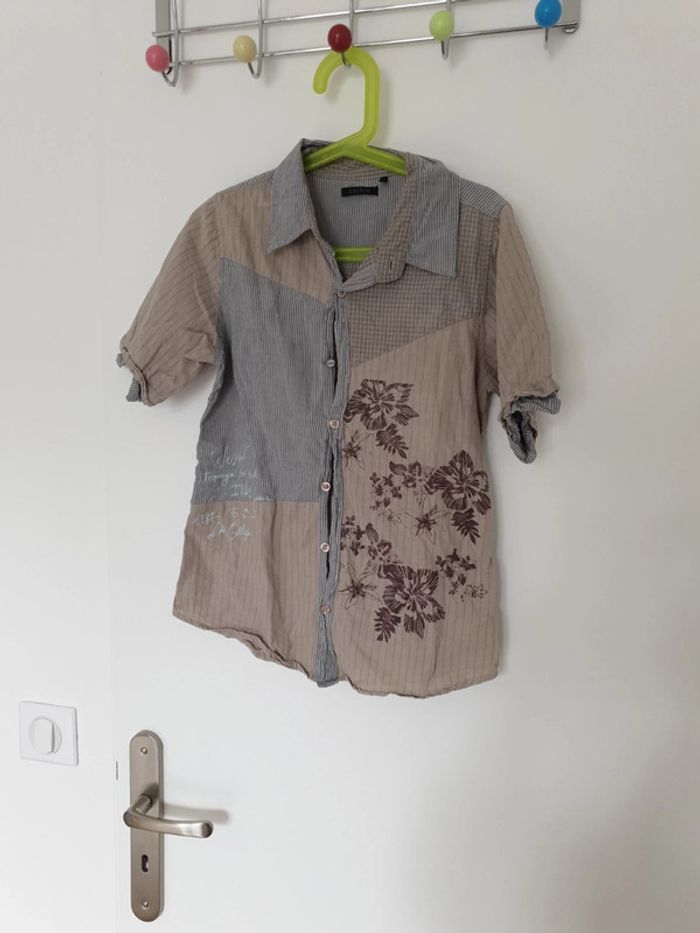 Chemisier manche courte