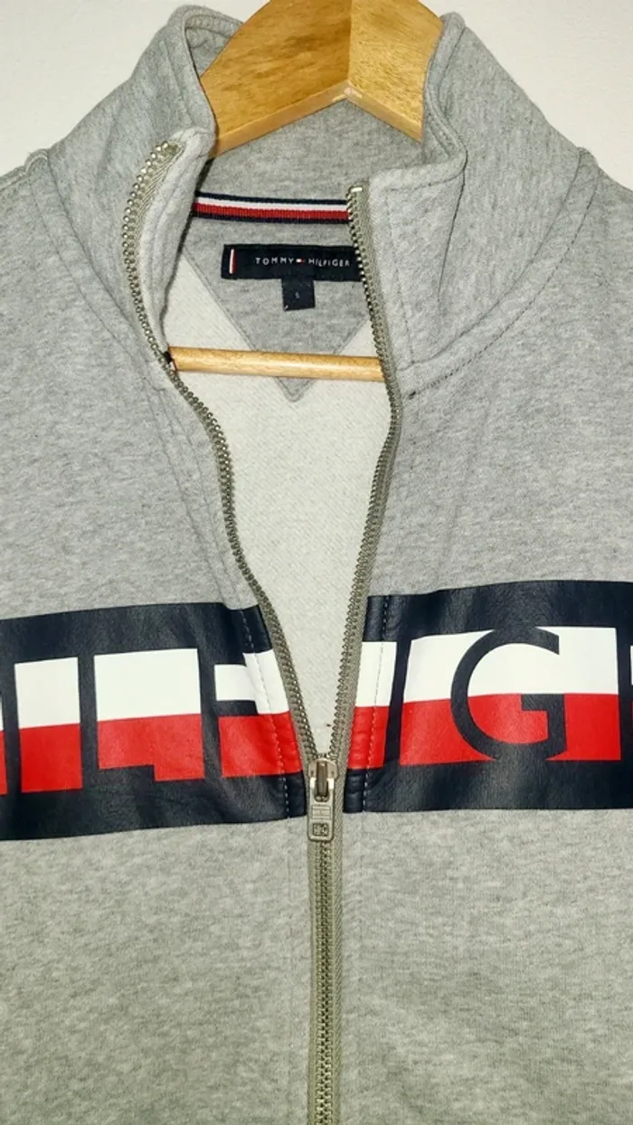 Veste zippée Tommy Hilfiger taille S - photo numéro 2
