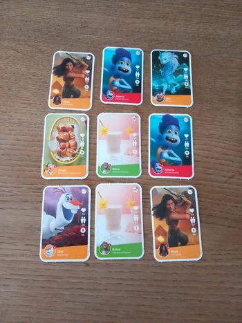 9 cartes Disney cuisinons en famille