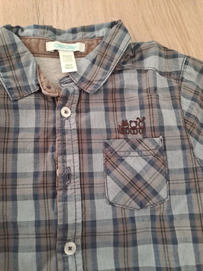 Chemise obaibi 3 ans - photo numéro 2