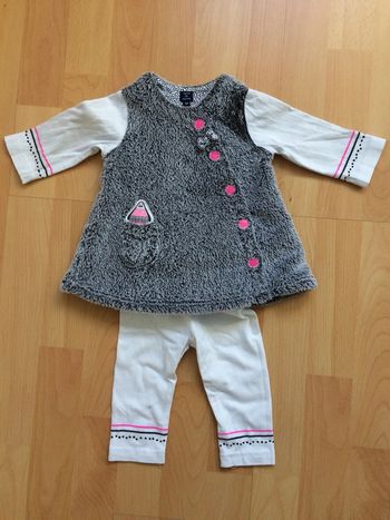 Ensemble robe et legging 3 mois