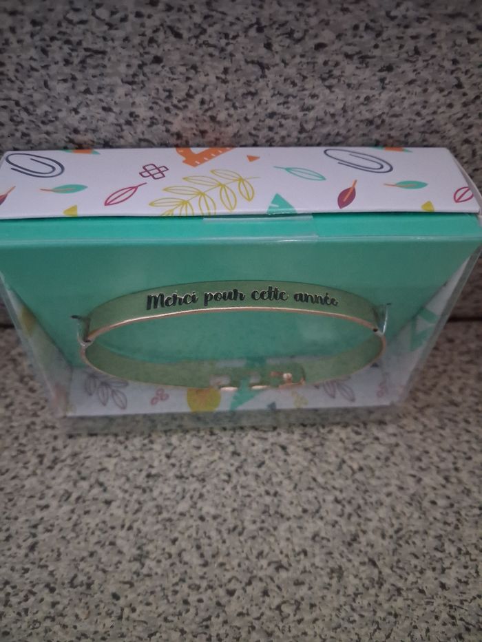Cadeau bracelet merci pour cette annee - photo numéro 2