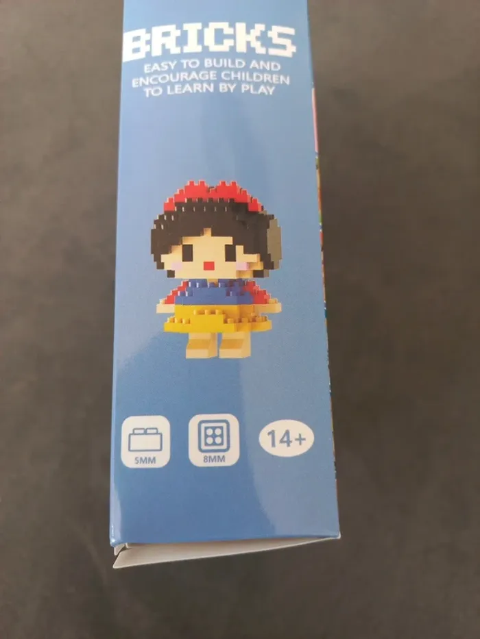 Petite construction en briques princesse blanche neige bricks mini - photo numéro 2