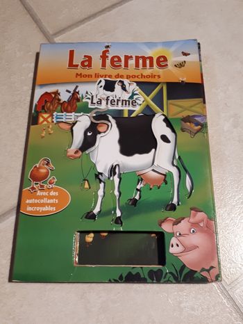 Livre pochoirs La Ferme