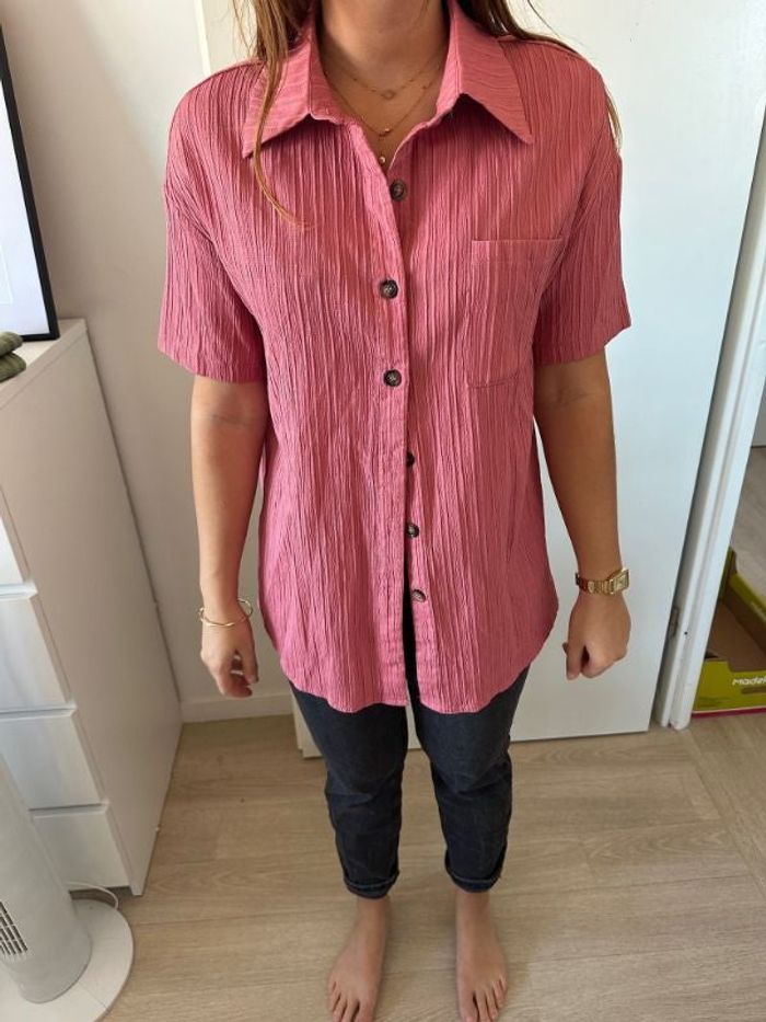 CHEMISE SHEIN Femme Rose.