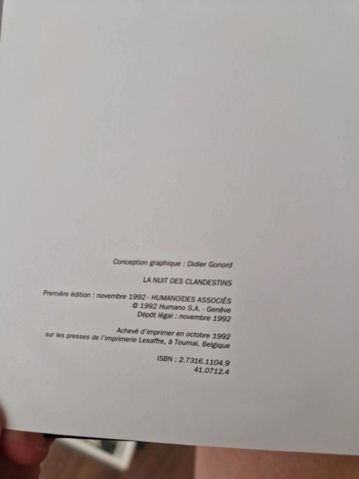 Bande dessinée La nuit des clandestins - photo numéro 4