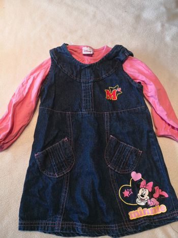 Robe en jeans minnie