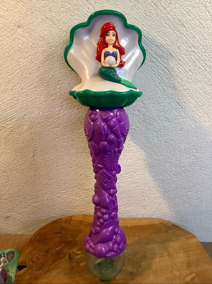 Baguette à bulle Ariel la petite sirène Disney