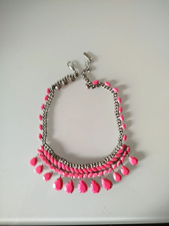 #collier#rose#brillant - photo numéro 2