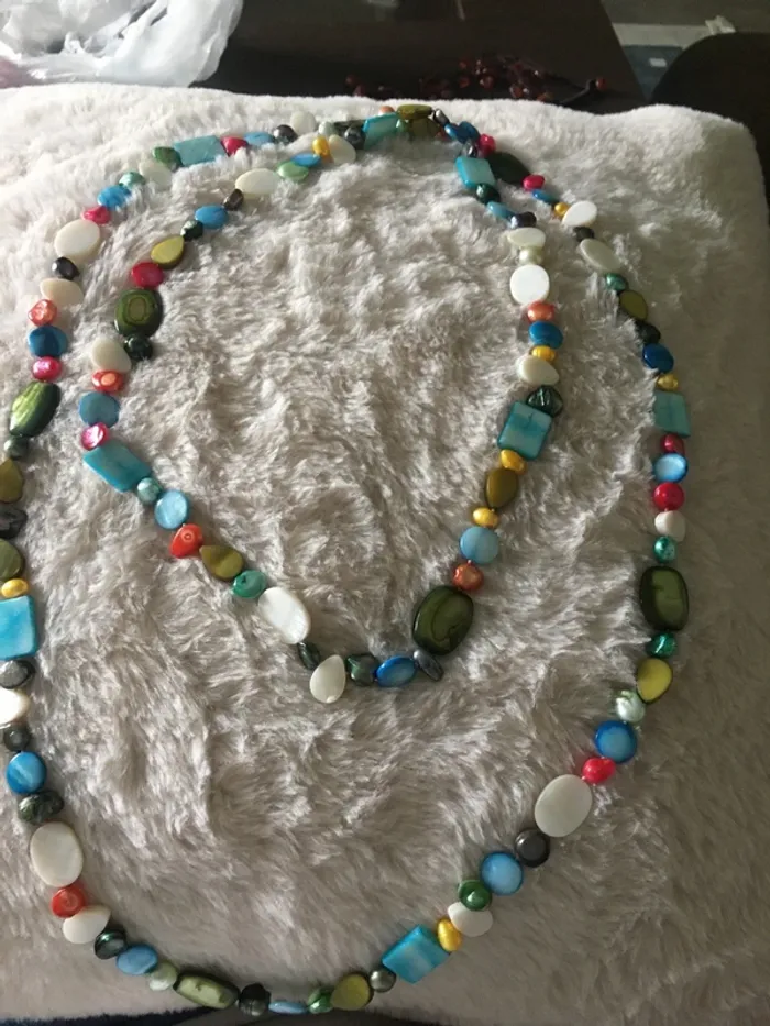 Collier Perles d’eau douce - photo numéro 11