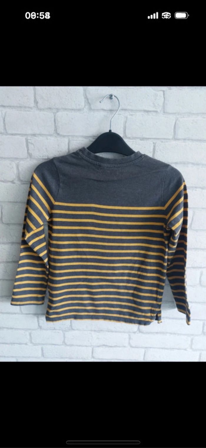 Tee-shirt manches longues Okaidi taille 8 ans - photo numéro 2