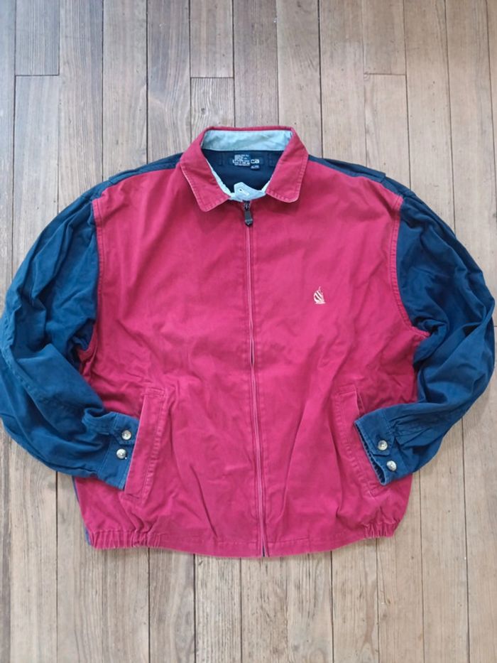 Veste Harrington Nautica zippé vintage XL