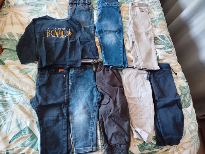 Lot 18 mois garçons 9 pièces - photo numéro 2