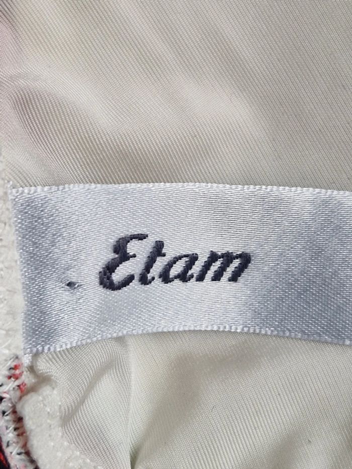 Maillot de bain bikini 2 pièces Etam fleurs tropicales étiquette de taille coupée convient à un 34 - photo numéro 8