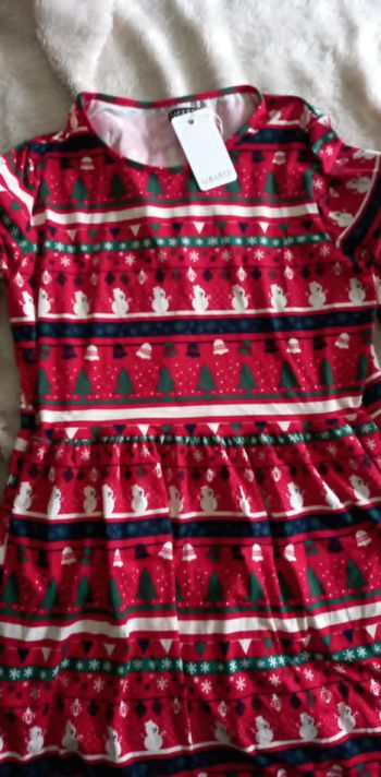 lot 2 robes noel taille s/m