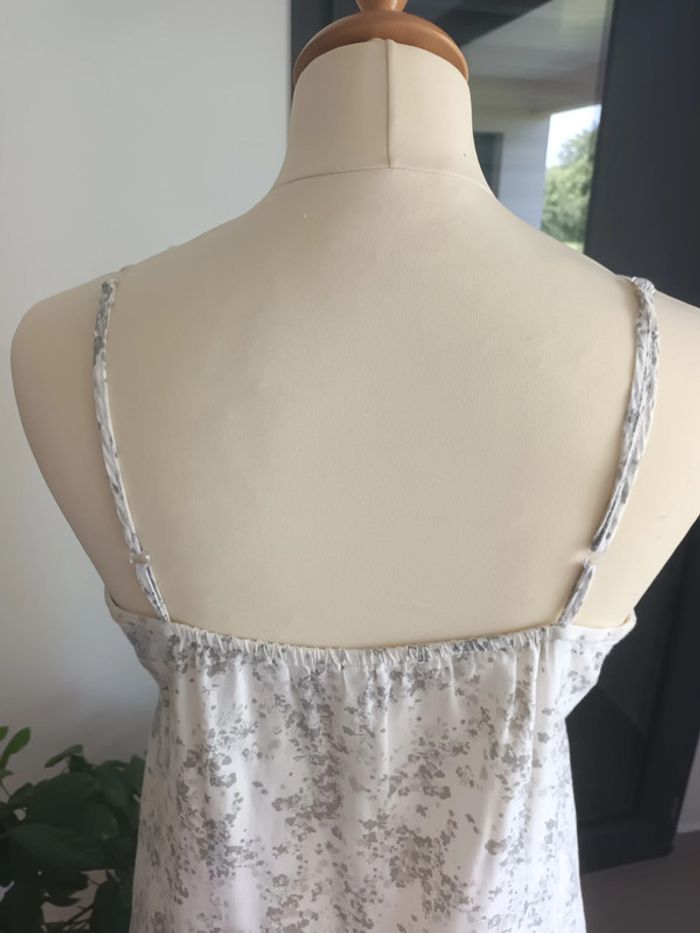 Robe à bretelles imprimé petites fleurs - photo numéro 7