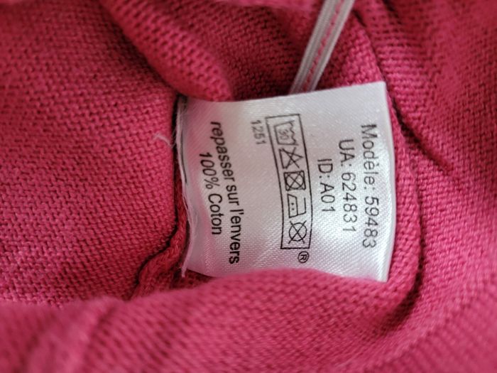 Gilet rose bébérêve 6 mois TBE - photo numéro 7