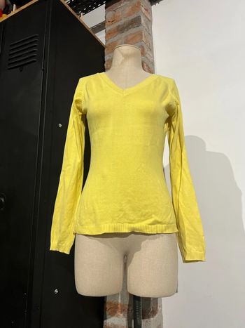 Pull jaune