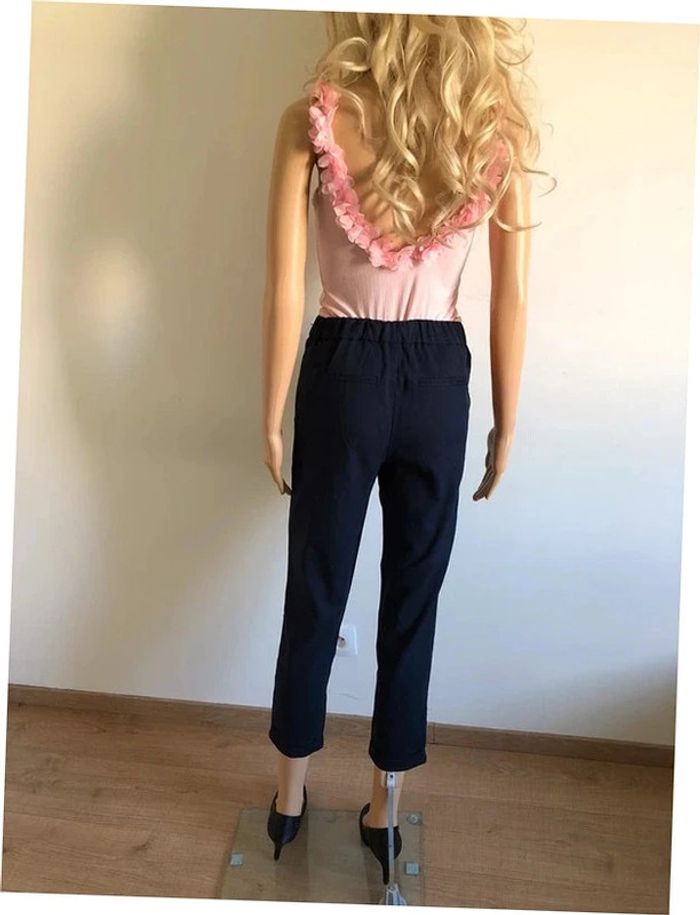 Pantalon chino bleu marine Only taille XS TBE - photo numéro 9