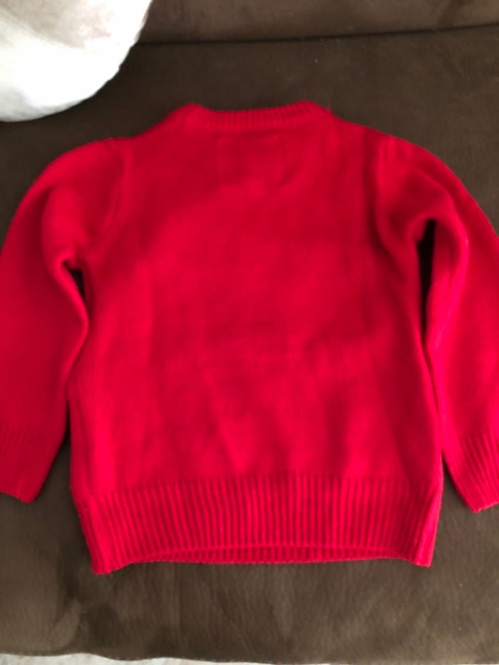 Pull Noël rouge - photo numéro 4