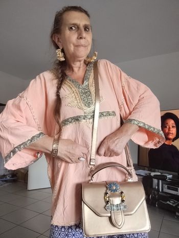 Tunique Bohème coton Jusqu'à 48