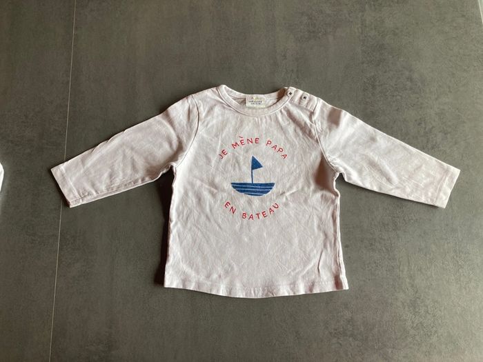 T-shirt manches longues 12 mois