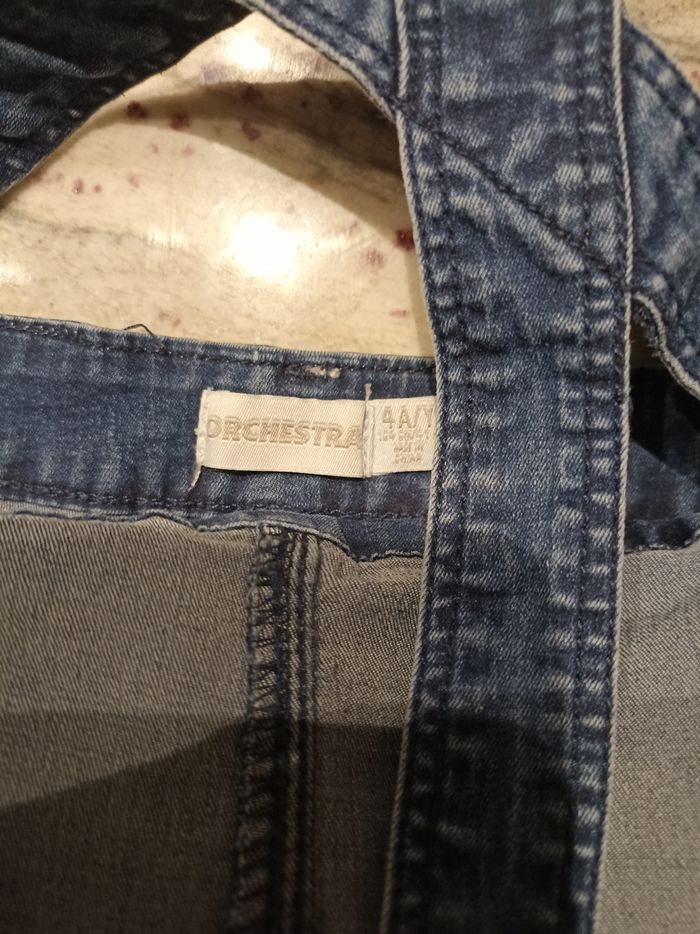 Salopette short en Jean Orchestra - photo numéro 4