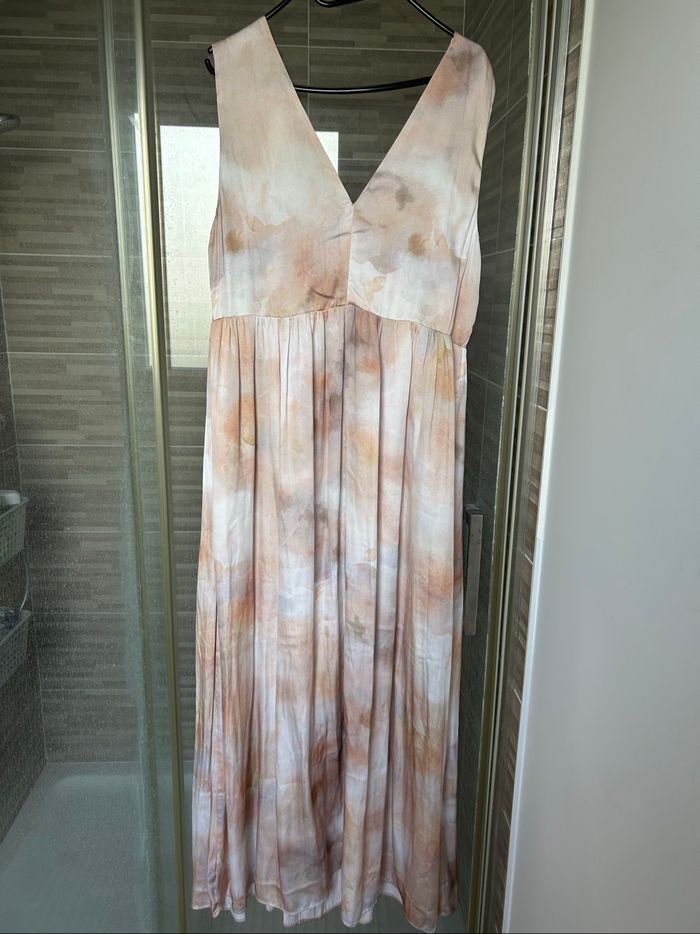 Robe longue satinée H&M - photo numéro 2