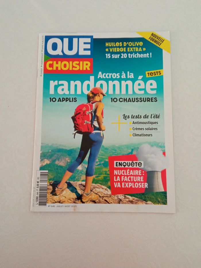 Que Choisir juillet/ août 2025