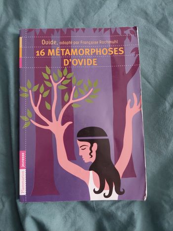 Livre : 16 métamorphoses d'ovide de OVIDE adapté par FRANCOISE RACHMUHL