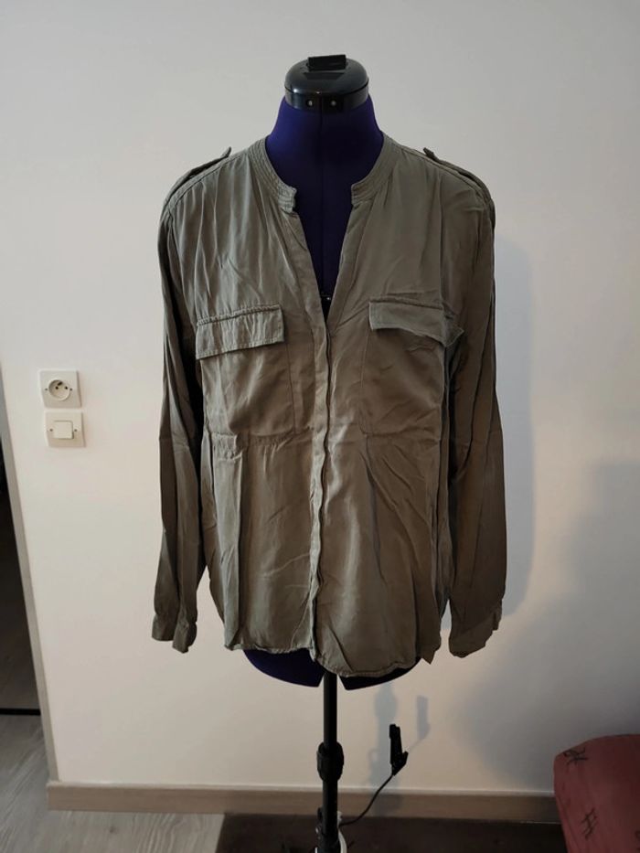 Chemise kaki