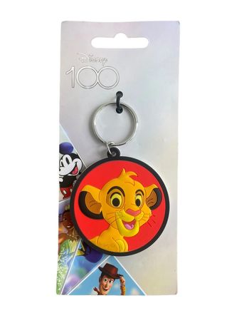 Porte clés Disney 100 ans Simba le roi lion Pyramid International neuf