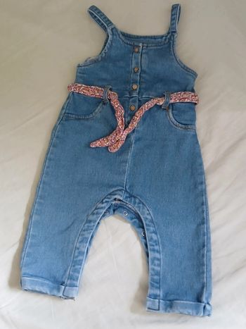 Salopette jean 12 mois