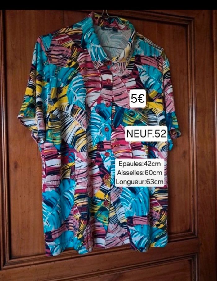 Chemise NEUVE pour femme taille 52