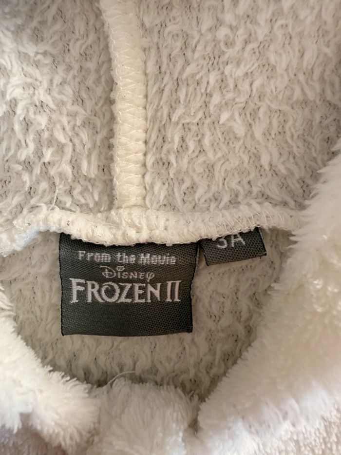 Combinaison/Surpyjama Polaire La reine des neiges 3 ans - photo numéro 3
