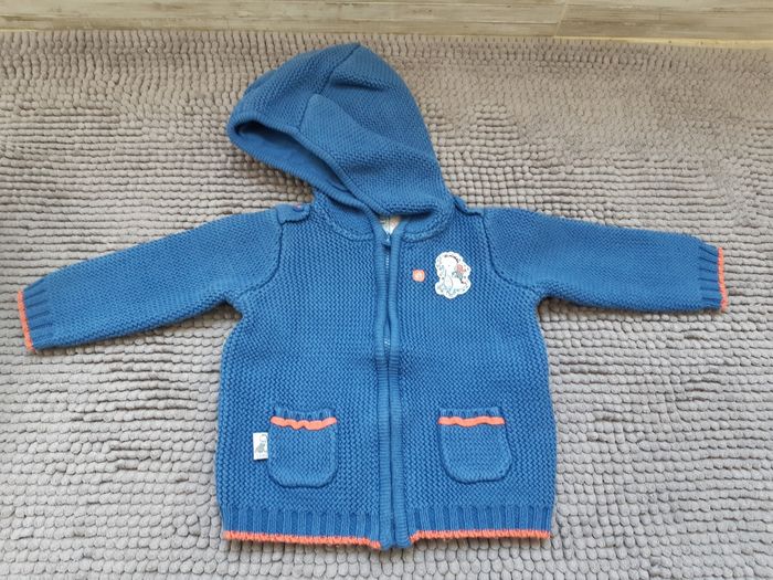 Gilet à capuche 9 mois Sergent major