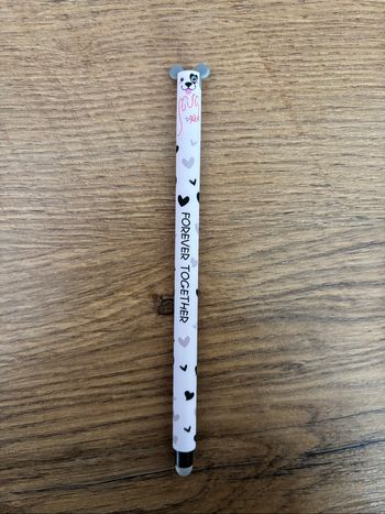 Stylo effaçable saint Valentin ( chien ) sans marque